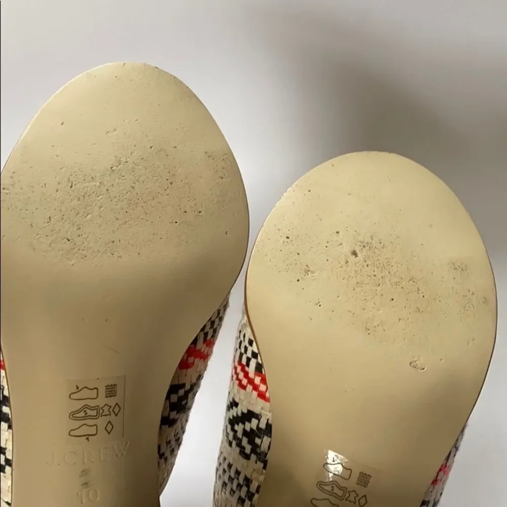 J. Crew Marlow Fabric Mules 10